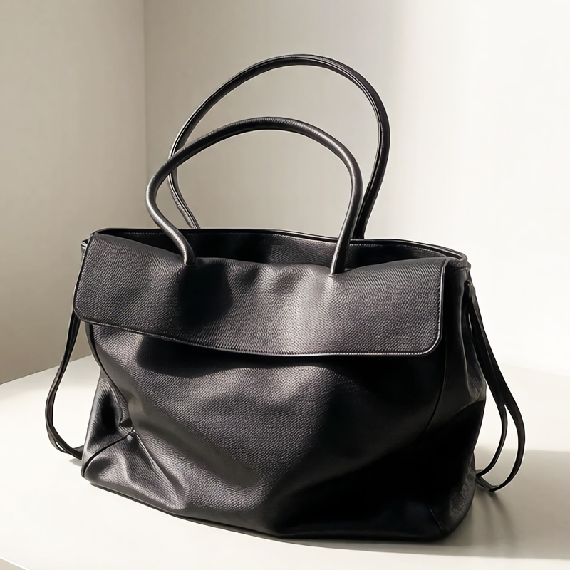 Luxury Bags Vendor - 女性用ブリーフケーストートバッグ 高級デザイナーハンドバッグと財布 2025年新作 PUグレイン素材 マルチコンパートメントデザイン 脇下ショルダーバッグ