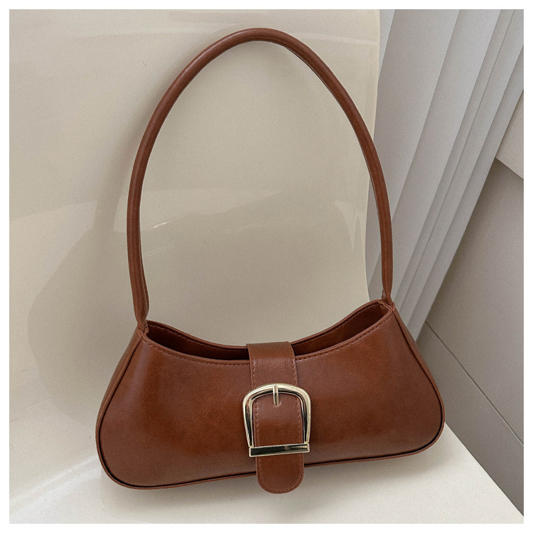 Luxury Bags Vegan - ラグジュアリー2026新作ヴィーガンレザーショルダーバッグ レディース、小さめクロスボディバッグ シックなアンダーアームバッグ デイリーユース 旅行 ギフトに最適
