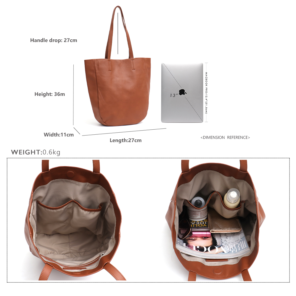 Sc-女性のための本革のトートバッグ,デラックス,日常のファ - Luxury Bags Vendor のレビューと価格