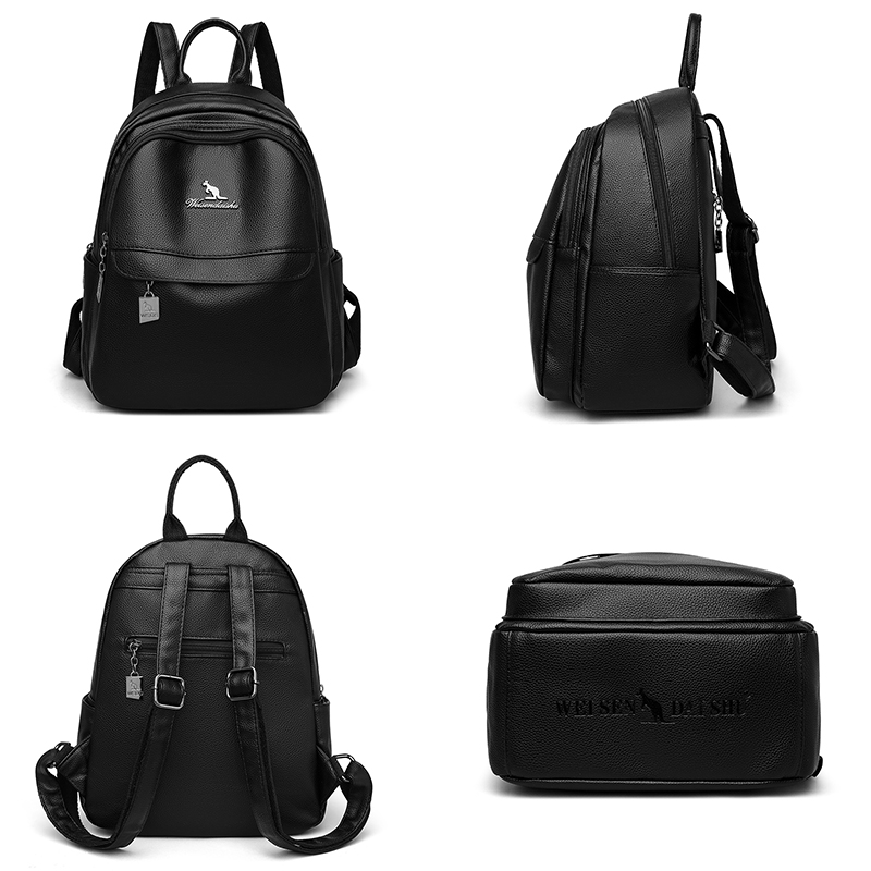 2024 新しい女性のショルダーバッグ高品質レザーバックパッ - Luxury Bags Brands For Women のレビューと価格