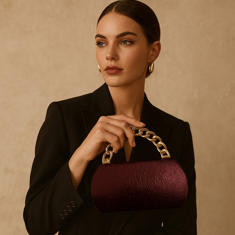 高級ゴールドメタルバックルボックスクラッチファッションレディ - Luxury Bags Vendor のレビューと価格