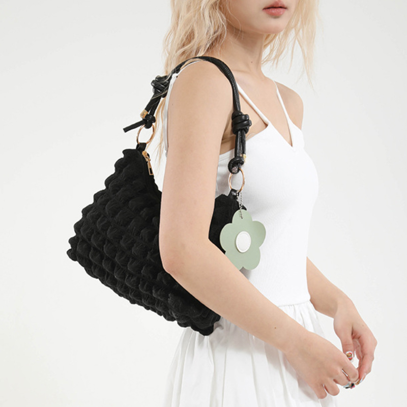 女性の新しいハンドバッグ韓国無地ドーパミンファッショナブルな - Luxury Bags Brands For Women のレビューと価格