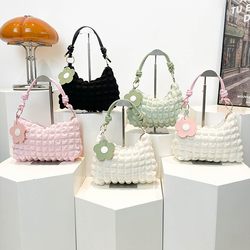 女性の新しいハンドバッグ韓国無地ドーパミンファッショナブルな - Luxury Bags Brands For Women のレビューと価格