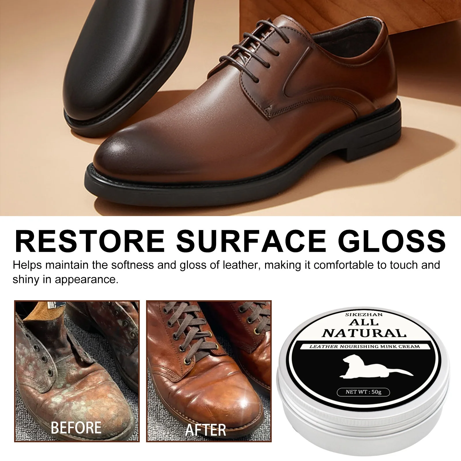 Sikezhan-レザーソファクリーナーポリッシュ、ミンクオ - Luxury Bags And Shoes のレビューと価格