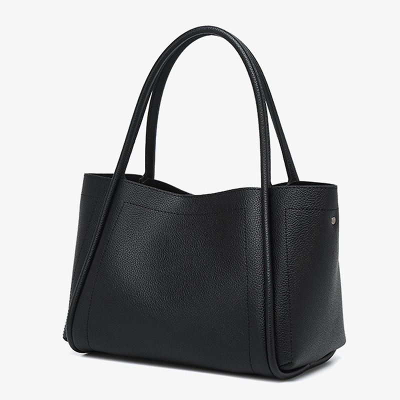 新しいソフトレザーバスケットバッグ高級大容量通勤トートミニマ - Luxury Bags Eu のレビューと価格
