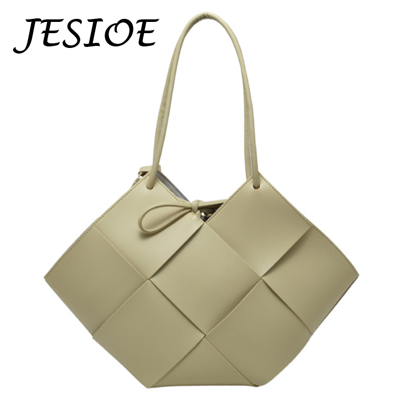 高級大型トートバッグ女性菱形大容量ショッピングハンドバッグ女 - Luxury Bags Vendor のレビューと価格