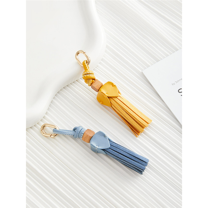 1 個ミュウスタイル高級レザータッセルオリジナルペンダント  - Luxury Bags And Shoes のレビューと価格