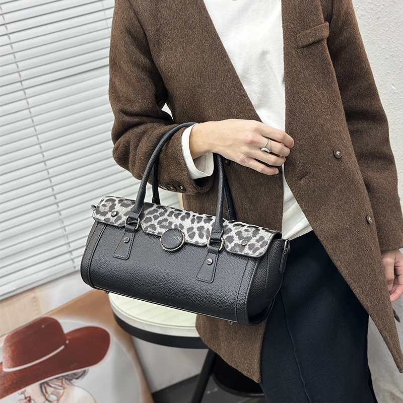 ヴィンテージヒョウ柄パッチワークバッグ女性高級グレインビーガ - Luxury Bags Vegan のレビューと価格